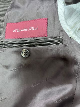 Chaqueta traje Emidio Tucci gris