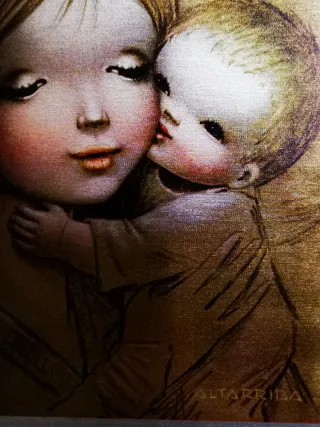 Cornice con Madonna e Bambino Altarriba