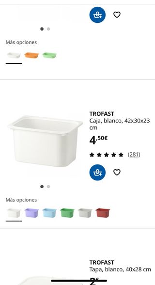 Mueble Almacenaje Infantil IKEA TROFAST