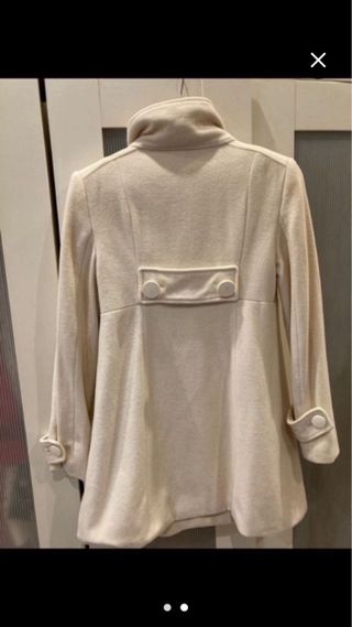 Abrigo zara botones