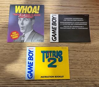 Tetris 2 Game Boy Nintendo completo