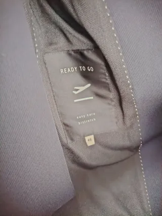 Traje de vestir gris talla 46 nuevo.