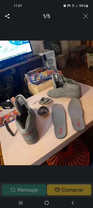 Zapatillas Fila Hombre Talla 41 Grises