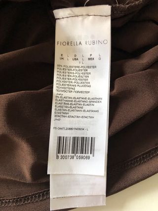 Casacca Fiorella rubino taglia L