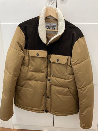 Abrigo Levi's Beige y Marrón