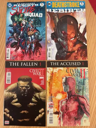 Cómics variados con caja dedicada (inglés)