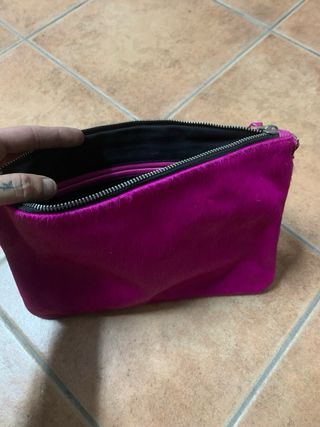 Bolso de mano Zara rosa