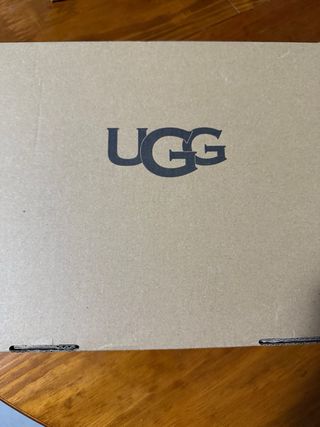 Botas UGG bege plataforma