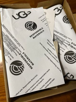 Botas UGG bege plataforma