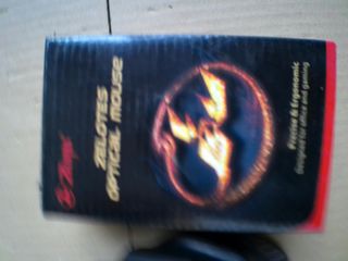 Ratón Gaming Zelotes Negro y Azul