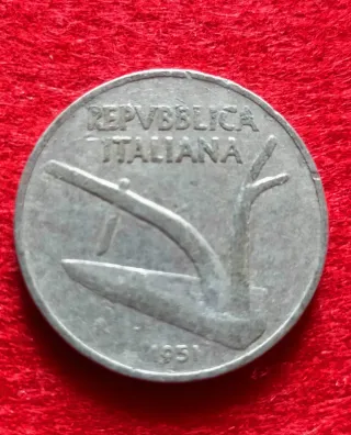 Lotto 3 monete 10 Lire 1951 1952