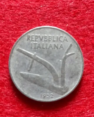 Lotto 3 monete 10 Lire 1951 1952