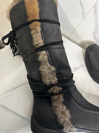Stivali caldi con pelliccia sintetica Fuori Tutto