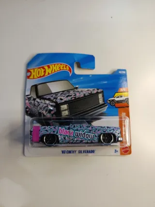 Hot Wheels '83 Chevy Silverado Black Widow