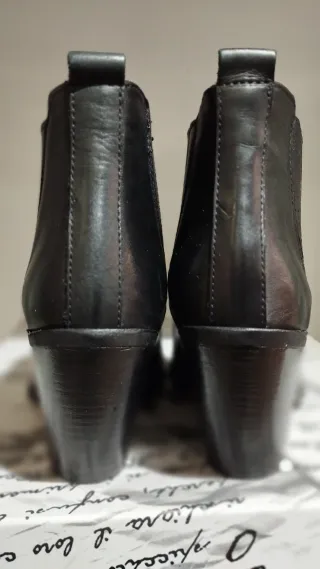 Botines Patti di Luna Piel Negro Talla 36