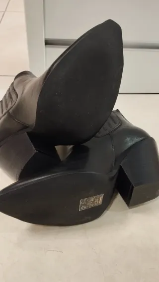 Botines Patti di Luna Piel Negro Talla 36