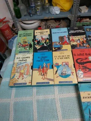 Cintas VHS Tintín en Catalán