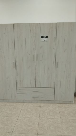 Armario 4 puertas madera
