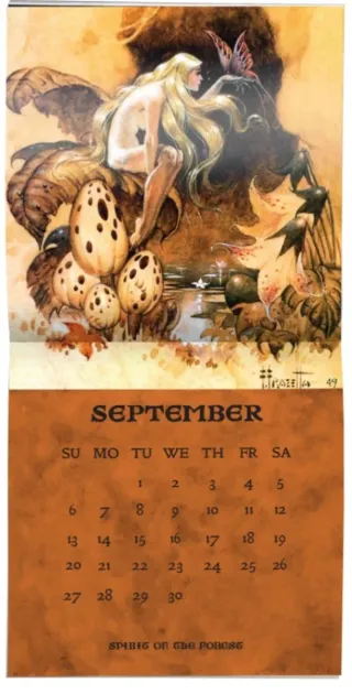 Calendario Frank Frazetta  2026