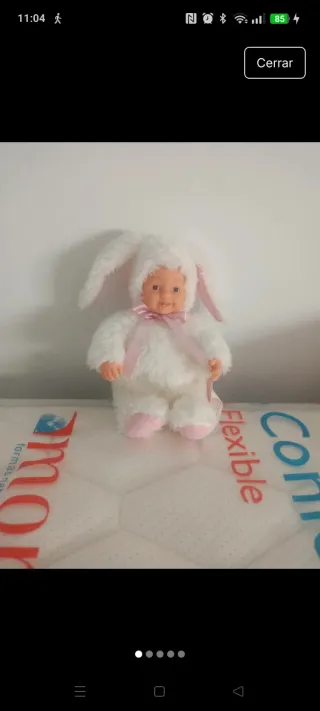 Lote 4 peluches Anne geddes