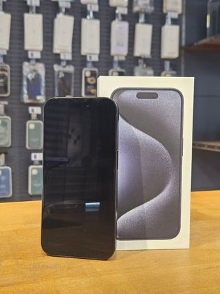 IPHONE 15 PRO 128GB NERO 100% BATTERIA