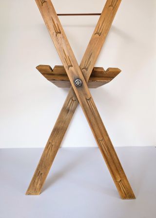 Tavolo pieghevole in legno e piastrelle Talavera Messico