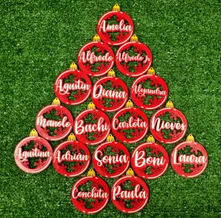 Bolas de navidad personalizadas