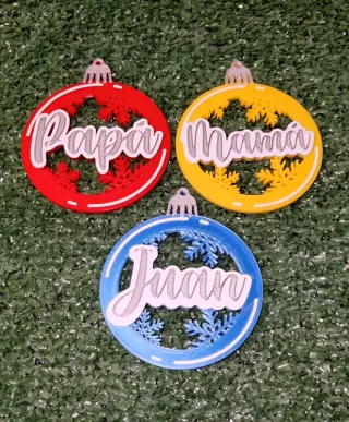 Bolas de navidad personalizadas