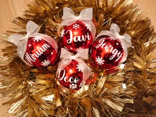 Bolas de Navidad Personalizadas