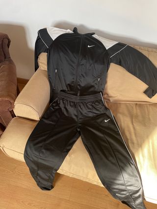 Chándal Nike Negro/Blanco Talla M