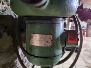 Taladro de columna medio pie