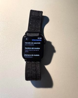 Apple Watch Series 9 GPS 45mm Negro/Plata