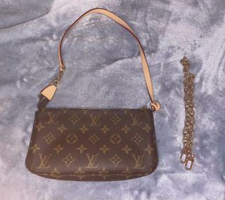 Borsa Pochette Louis Vuitton Marrone Accessori
