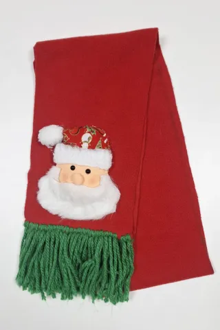 Bufanda artesanal de Papá Noel