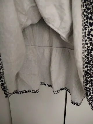 Vestido azul y multicolor nuevo