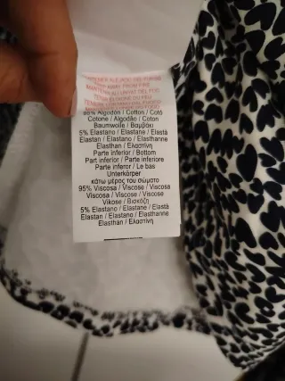 Vestido azul y multicolor nuevo