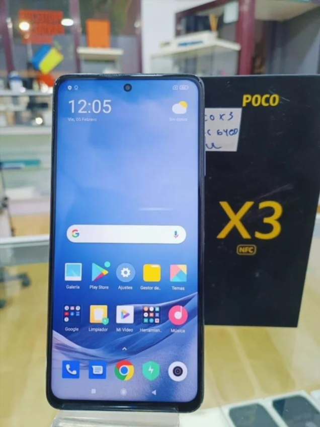 Xiaomi Poco X3 NFC Azul Marino 64GB
