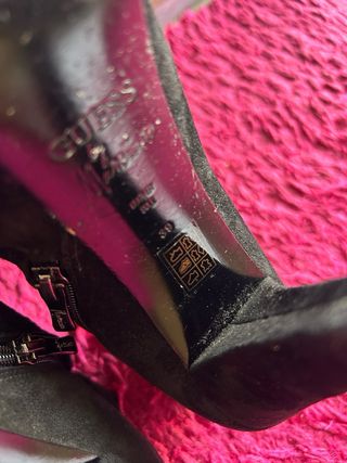 Stivaletti Guess n.39 camoscio nero