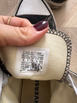 Sneakers Converse Alte Nere