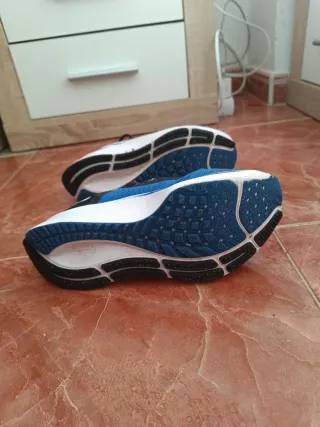 Zapatillas Nike Niños Azul y Negro