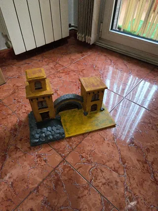 Casita de Belén artesanal no ago envíos