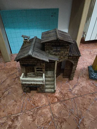 Casita de Belén artesanal no ago envíos