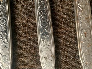 Set 6 Coltelli Acciaio Inox Anni '70