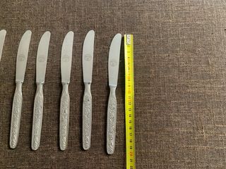 Set 6 Coltelli Acciaio Inox Anni '70