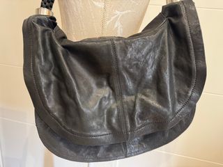 Bolso Piel Uterqüe Negro