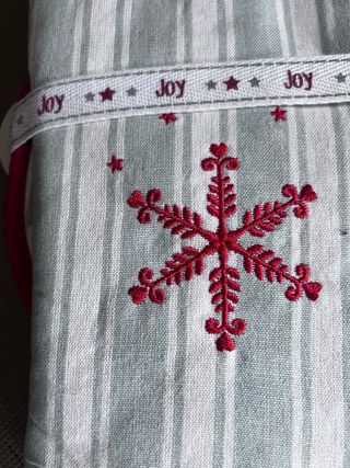 Set guanto forno + presina Natale