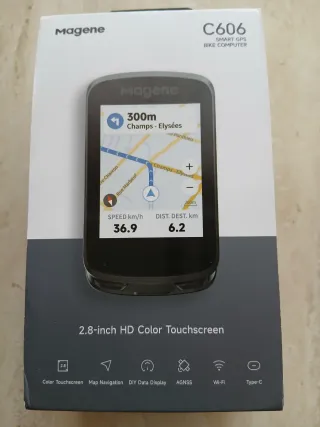Ciclocomputador GPS Magene C606
