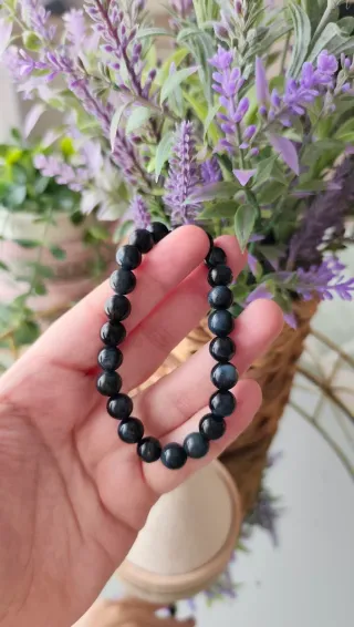 Pulsera Ojo de Tigre Azul 8mm