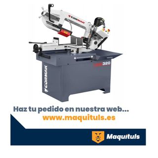 Sierra de cinta CORMAK HBS320 Profesional