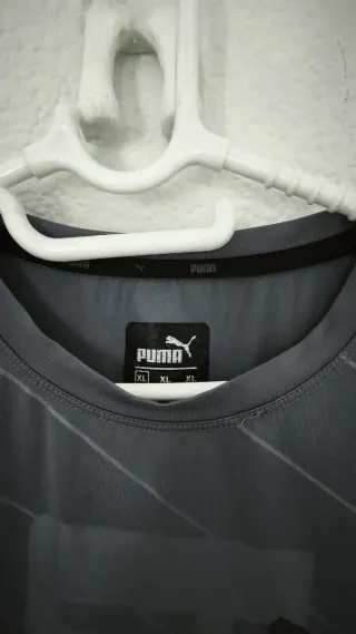 Camiseta sin mangas Puma DryFit gris